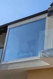 coperture per esterni in vetro