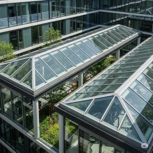 Coperture per esterni in vetro Padova